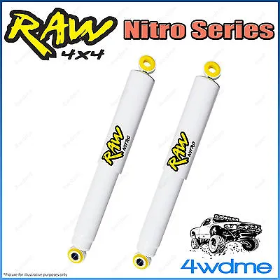 Ford Ranger PX PX2 4WD RAW Rear Nitro Gas Shock Absorbers 2  0-50mm Lift • $231