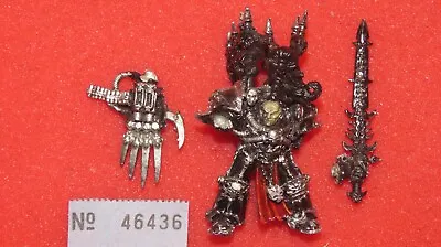 Games Workshop Warhammer 40k Chaos Space Marines Abaddon The Despoiler Metal • £29.99