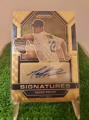 2023 Prizm Mark Prior Signatures Auto Gold Sparkle 1/1  1 OF 1 CUBS • $26