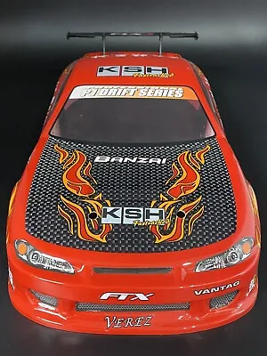 £16 • Buy FTX VRX Nissan Silvia S15 JDM 1/10th Scale Body Shell Painted OZRC