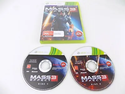 Mint Disc Xbox 360 Mass Effect 3 III Free Postage • $6.90