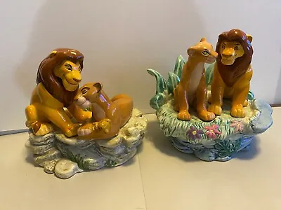 Disney's Lion King Schmid Glass Music Box 1994 • $76.23
