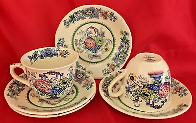 2 MASON'S Strathmore Cups And 4 Saucers From England • $33