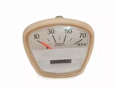 Lambretta Speedometer 70Mph White Face Veglia Borletti Speedo SX TV Special GEc • $26.99