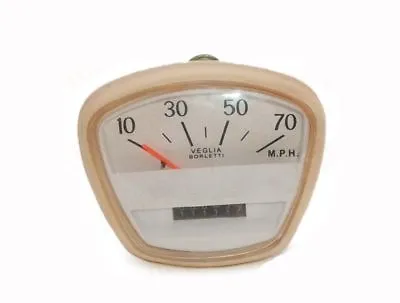 Lambretta Speedometer 70Mph White Face Veglia Borletti Speedo SX TV Special S2u • $25.49