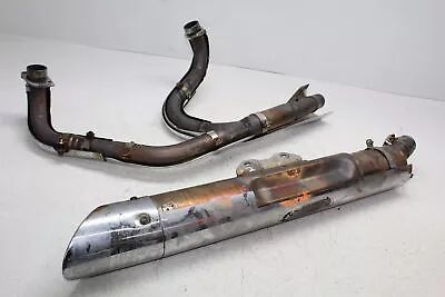 2002 Honda Vtx1800c Full Exhaust System Headers Pipe Muffler • $200.63