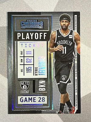 2020-21 Panini Contenders - Kyrie Irving - Playoff Ticket /249 - #73 -Fast Ship! • $1.99