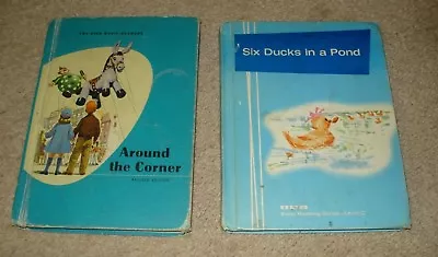 Vintage Early Reader Books-1957 Around The Corner & 1964 Six Ducks In A Pond • $35.89