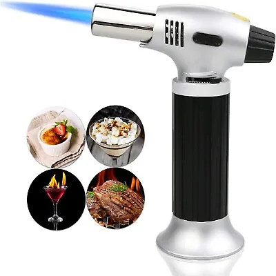 Refillable Butane Gas Micro Blow Torch Lighter Welding Soldering Brazing Tools • £11.99