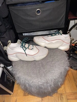 $50 • Buy Adidas Crazy BYW 2 White On White Mens Size 11 With Box Shoe Bag And Laces