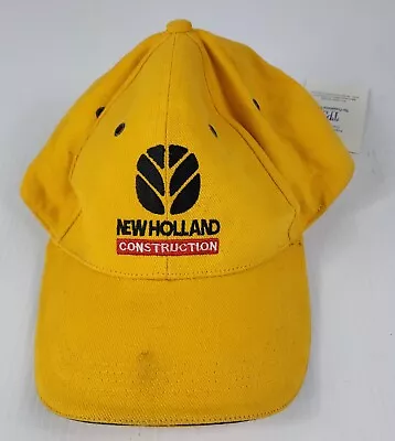 New Holland Construction Yellow Cap New With Tag • $29.71