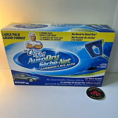 Mr. Clean AutoDry Car Wash System Large Pack Device Soap And Filter New In Box • $29.26