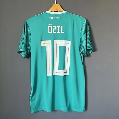 Ozil Germany Jersey 2018 Away Small Mens Soccer Football Shirt Adidas Br3144 • £80.74