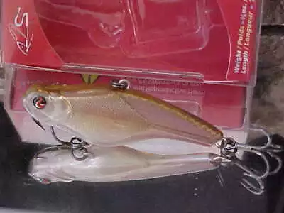 River2Sea Glassy Vibe 65/02 Lipless Crankbait Hybrid Vibration Blade Lure BASS • $13.50