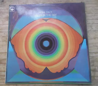 MILES DAVIS  MILES IN THE SKY  1st UK PRESS VINYL LP 1968 CBS 63352 A1 / B1 • £21.99