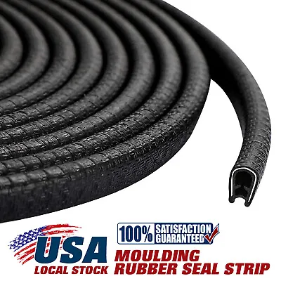 20 Feet Car Auto Rubber Seal Trim Molding Door Edge Lock Protector Weather Strip • $9.99