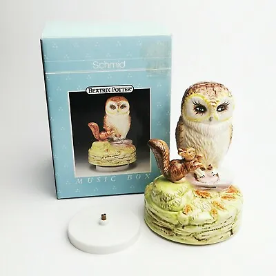 ~ Beatrix Potter ~ Music Box ~ The Tale Of Squirrel Nutkin ~ Working ~ 1992 ~ • £39.95