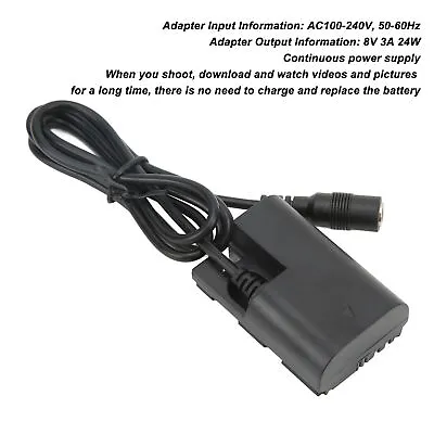 ACK E6 DR E6 DC Coupler AC Power Adapter LP E6N Dummy Battery Kit For Mark I GTO • £25.31