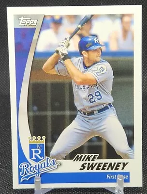 2002 Topps Baseball Mike Sweeney Base Card #29 Kansas City Royals • $1.59