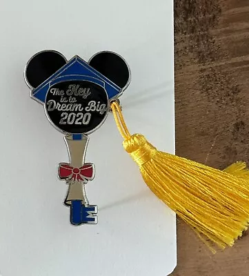 Mickey Mouse Icon Graduation 2020 Disney Parks Key Pin Limited Edition • $28.99