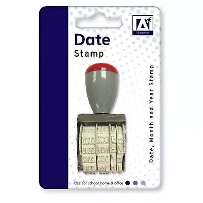 Rubber Date Stamp Ideal For School Stationary Offices And Business Free Delivery • £3.93