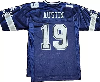 REEBOK Dallas Cowboys Miles Austin #19 Jersey Men's M Medium NFL On Field RBK • $17.22