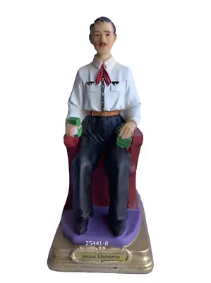 Jesus Malverde 8  Religious Figurine Sinaloa Saint New • $25.99