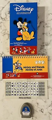 Cricut Disney Mickey & Friends ~ Includes Cartridge/manual/overlay • $14.99