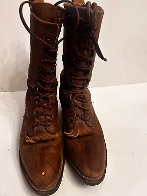 Womans Packer Vintage Western Boots • $20