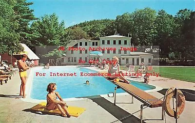 PA Milford Pennsylvania Arlington Hotel Swimming Pool Dexter No 7546-C • $5.99