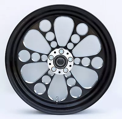 Ultima Kool Kat Black 16  X 3.5  Rear Wheel For Harley Chopper Bobber Custom • $398.99