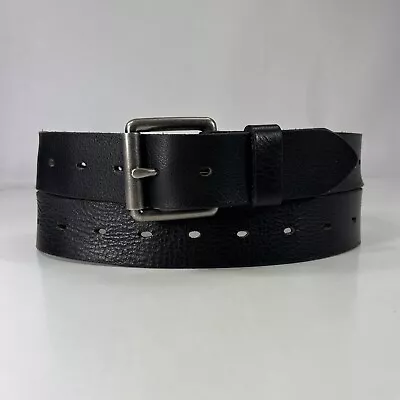 Genuine Dickies Black Leather Work Belt - Men's Size 40/100 • $14.40