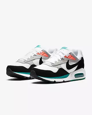 Nike Air Max Correlate 511417-136 Women's White Black Green Running Shoes MOO102 • $119.99