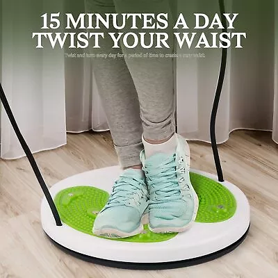 Waist Twisting Disc Board Twister Body Shaping Waist Machine Fitness Yoga 2024 • £14.95