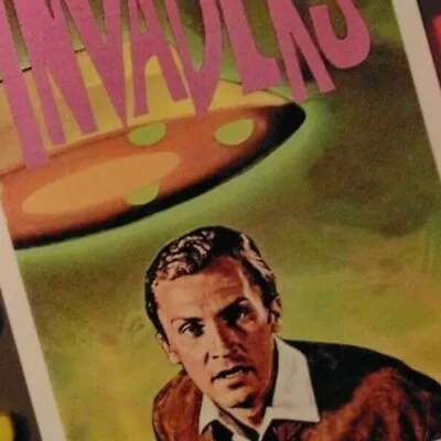 The INVADERS Large Fridge MAGNET Sci Fi 1960's TV Show UFO Alien Flying Saucer • $13.95