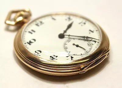 $2849.95 • Buy A.W. C.CO Solid 14k Gold 28.1g Case W/ Vacheron Constantin Movement Pocket Watch