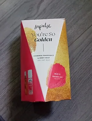 Impulse You're So Golden Gift Set Shimmer Fragrance & Body Mist  • £12