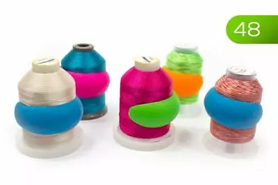 Lot Of 48 Embroidery/Sewing Machine Thread Spools Savers • $9.99