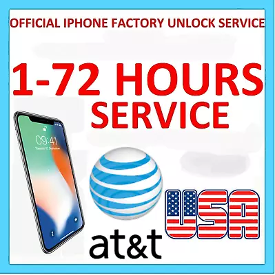 FAST FACTORY UNLOCK SERVICE CODE AT&T ATT Apple IPhone 13 Pro Max 13 Pro 13 12 • $1.23