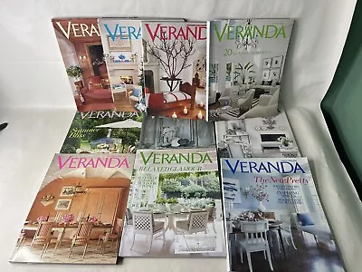 Veranda Magazine Lot  Of 10 Random Issues From 2001 To 2014 • $69.99