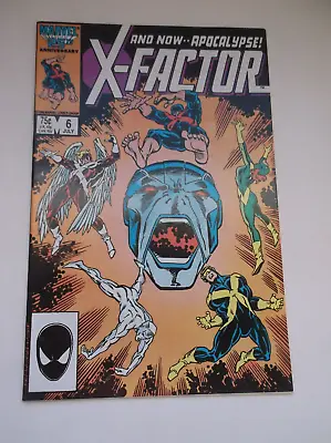 Marvel: X Factor #6 1st Apocalypse Appearance Movie Key Book 1986 Nm-!!! • $74.99