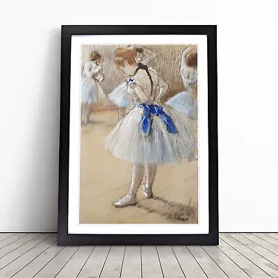 Ballet Ballerina Dancer By Edgar Degas Wall Art Print Framed Picture Poster • £24.95