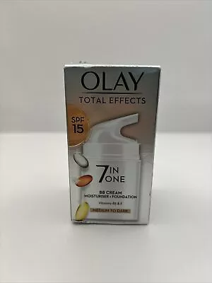 Olay Total Effects 7 In 1 SPF 30 Day Moisturiser 50 Ml New • £11.30