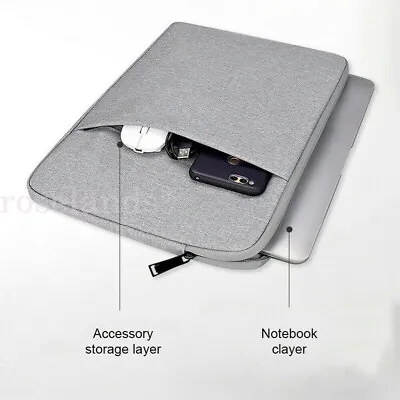 $12.98 • Buy Waterproof Laptop Sleeve Case Carry Cover Bag For Macbook Air Pro 13 14 15