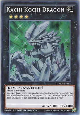 Kachi Kochi Dragon NM MACR LTD Maximum Crisis Yugioh • $0.99