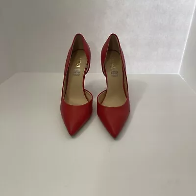 ANA Red Pointy High Heel Women Shoes Size: 8.5 M • $25.99