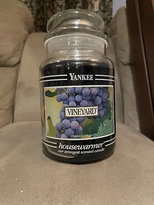 Yankee Candle 22oz Vineyard Black Band￼Retired • £96.51