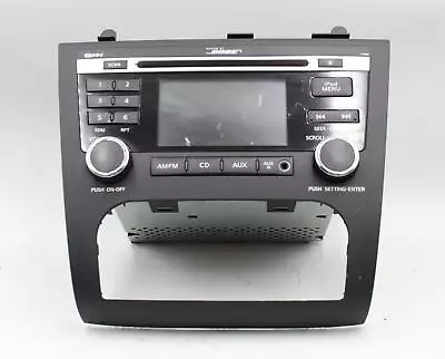 10 11 12 Nissan Altima Am/fm Radio Cd Player Receiver Navigation W/ Unlock Code  • $83.99