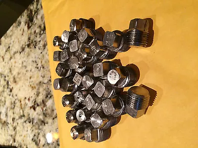 1007 Square Head Plug 3/8  NPT 316 Stainless Quantity 5 • $5