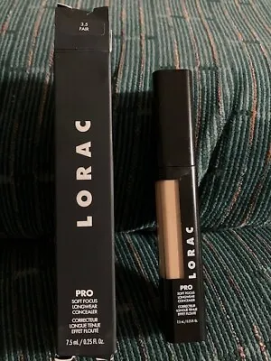 LORAC PRO Soft Focus Longwear Concealer Shade 3.5 Fair New In Box • $12.95